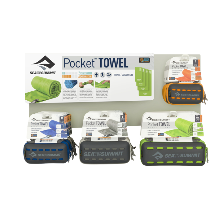 DISPLAY POCKET TOWELS